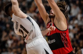 Parodi durante derrota para o Flamengo, pelo NBB