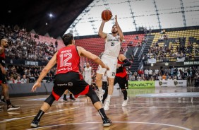 Parodi no jogo contra o Flamengo, pelo NBB, no Ginásio Wlamir Marques