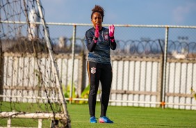 Paty treina nesta quarta-feira pelo Corinthians Futebol Feminino