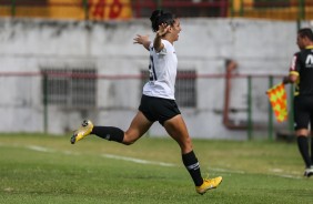 Paulinha anotou gol contra a Portuguesa, pelo Paulista Feminino