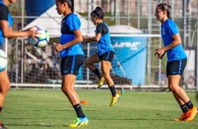 Timão Futebol Feminino treina nesta quarta