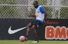 Manoel treina para enfrentar o Santos pela semifinal do Paulisto 2019