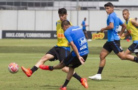 Timo finaliza preparao para jogo contra o Santos