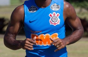 Vagner Love no treinamento desta sexta