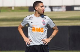 Gabriel no treino deste sbado de aleluia no CT Joaquim Grava