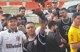 Corinthiano leva Gavião para Arena na final contra o São Paulo, pelo Campeonato Paulista