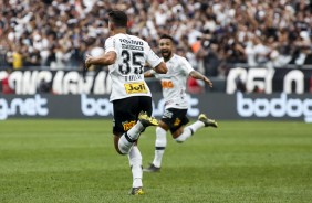 O lateral Danilo Avelar marcou o primeiro gol contra o São Paulo, pela final do Paulistão 2019