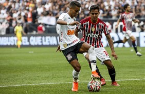 Pedrinho fez bom jogo contra o São Paulo, pela final do Paulistão 2019