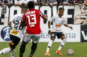 Pedrinho na partida contra o So Paulo, pela final do Campeonato Paulista