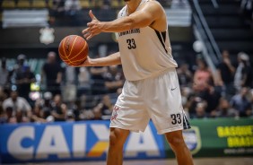 Abner na derrota para o Flamengo, pelo NBB