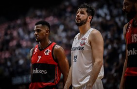 Giovannoni jogando contra o Flamengo, pelo NBB