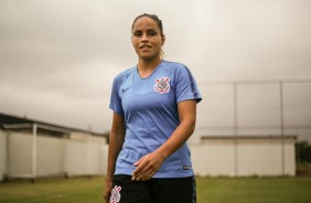 Mônica Hickmann é a nova contratada do Corinthians e já treina com as companheiras