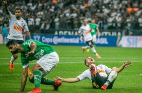 Ramiro durante jogo contra a Chapecoense, na Arena Corinthians, pela Copa do Brasil