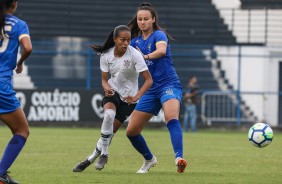 Adriana na goleada por 3 a 0 sobre o So Jos, pelo Brasileiro Feminino