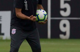 Carille comandou a ltima atividade para duelo contra a Chapecoense, pela Copa do Brasil