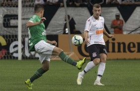 Carlos Augusto no jogo contra a Chapecoense, pela Copa do Brasil, na Arena Corinthians