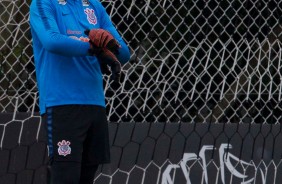 Cssio no ltimo treino antes do jogo contra a Chapecoense, pela Copa do Brasil