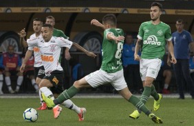 Clayson no duelo contra a Chapecoense, pela Copa do Brasil, na Arena Corinthians