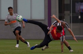 Corinthians termina preparao para deciso contra a Chapecoense