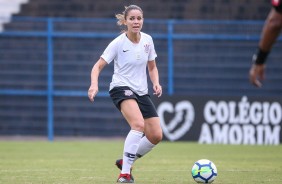 rika durante jogo contra o So Jos, pelo Brasileiro Feminino