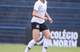 rika durante partida contra o So Jos, pelo Brasileiro Feminino