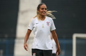 Gabi Nunes durante jogo contra o São José, pelo Brasileirão Feminino