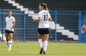 Gabi Zanotti durante jogo contra o São José, pelo Campeonato Brasileiro Feminino