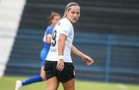 Giovanna Crivelari durante jogo contra o So Jos, pelo Campeonato Brasileiro Feminino