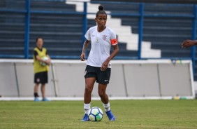 Grazi durante jogo contra o So Jos, pelo Campeonato Brasileiro Feminino