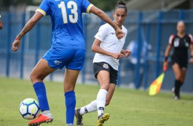 Juliete durante jogo contra o São José, pelo Campeonato Brasileiro Feminino
