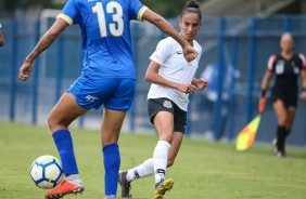 Juliete durante jogo contra o So Jos, pelo Campeonato Brasileiro Feminino