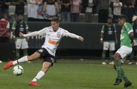 Mateus Vital em partida contra a Chapecoense, pela Copa do Brasil, na Arena Corinthians