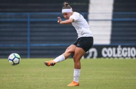Pardal durante jogo contra o São José, pelo Brasileirão Feminino
