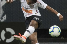 Pedrinho no jogo contra a Chapecoense, pela Copa do Brasil, na Arena Corinthians