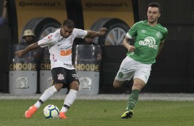 Sornoza no jogo contra a Chapecoense, pela Copa do Brasil, na Arena Corinthians