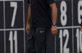 Treinador Fábio Carille termina de preparar a equipe para jogo decisivo contra a Chapecoense