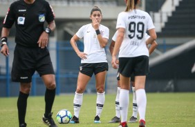 Gabi Zanotti no duelo contra o So Jos; Corinthians venceu por 3 a 0