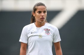 Millene em partida contra o So Jos, pelo Brasileiro Feminino