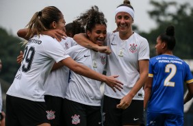 Ingryd fez o último gol do Corinthians contra o São José, pelo Brasileirão Feminino