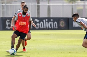 Marquinhos no treino desta sexta-feira no CT Joaquim Grava