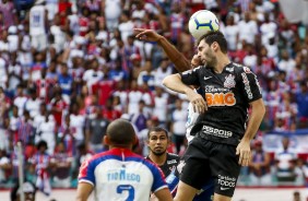 Mauro Boselli durante jogo contra o Bahia, pela estreia do Campeonato Brasileiro