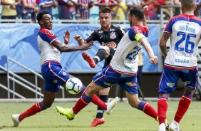 Ramiro durante jogo contra o Bahia, pela estreia do Campeonato Brasileiro