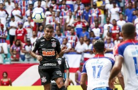 Sornoza durante jogo contra o Bahia, pela estreia do Brasileiro 2019