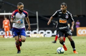 Sornoza no jogo contra o Bahia, pelo Campeonato Brasileiro 2019