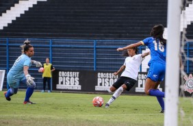 Adriana durante jogo contra o São José, pelo Campeonato Paulista Feminino