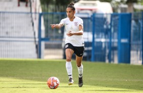 Juliete no jogo contra o So Jos, pelo Campeonato Paulista Feminino