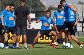 Timão treina para duelo contra a Chapecoense, agora pelo Brasileirão