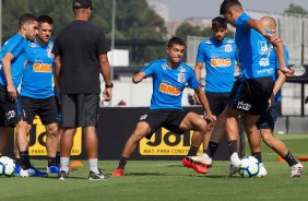 Timo treina para duelo contra a Chapecoense, agora pelo Brasileiro