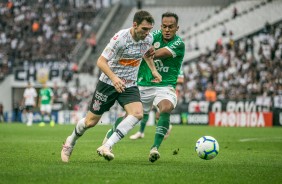 Argentino Boselli durante duelo contra a Chapecoense, pelo Brasileiro, na Arena Corinthians