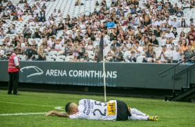 Clayson durante jogo contra a Chapecoense, pelo Brasileiro, na Arena Corinthians